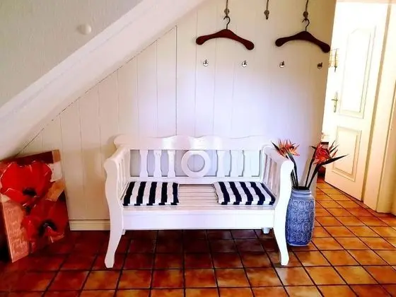 White House Ferienwohnung Foehr - İç Mekan