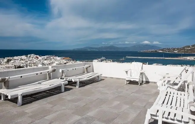 White Luxury House by Blue Waters Mykonos - Dış Mekan