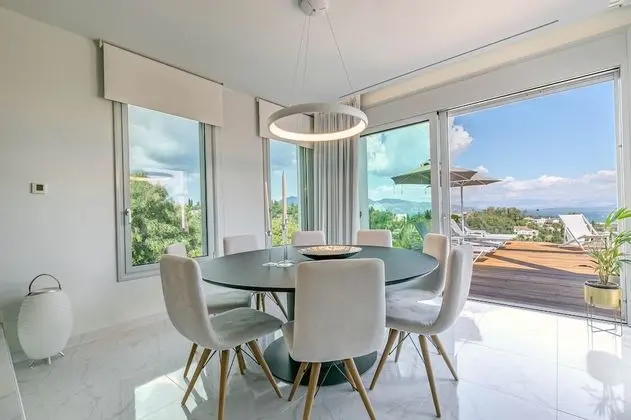 White Pearl Premium Villa Corfu - Yerinde Yemek