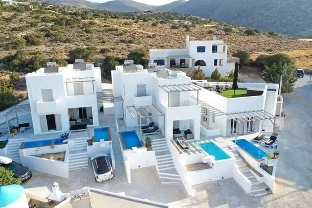 White Villas Paros With Private Pool - Dış Mekan
