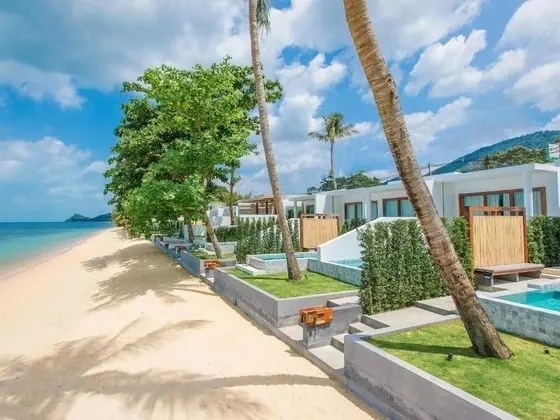 White Whale Beachfront Pool Villa - Plaj