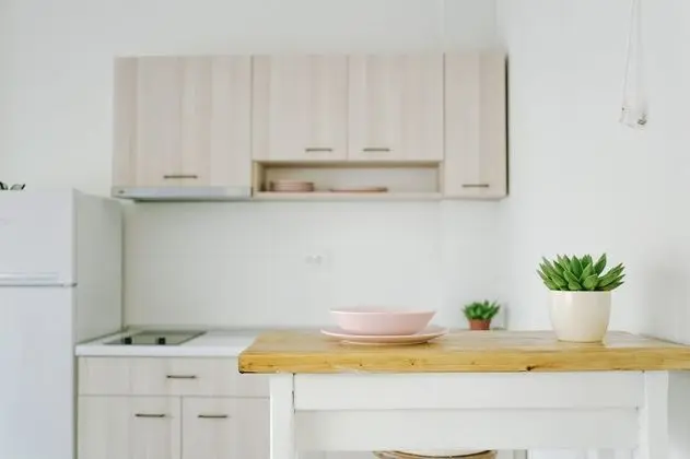 White and Wood Boutique Hotel - Mutfak