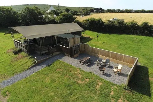 Whiteford Glamping Tent - Llangennith - Dış Mekan