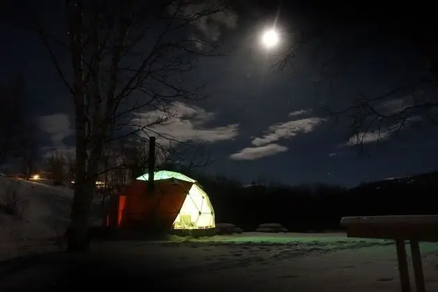 Wild Caribou Dome & Wilderness Cabin