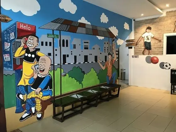 Winggarden Murals House - İç Mekan