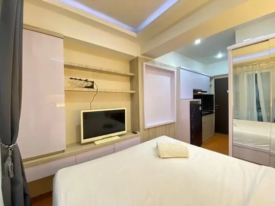 Wonderful & Stylish Studio at Jarrdin Cihampelas Apartment - Dış Mekan