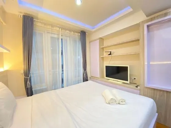 Wonderful & Stylish Studio at Jarrdin Cihampelas Apartment - İç Mekan