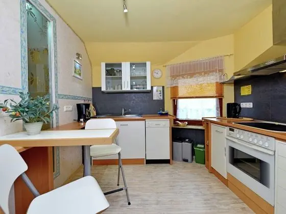 Wooden Apartment in Löwensen Lower Saxony With Terrace - Mutfak