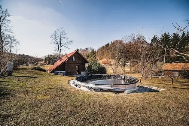 Wooden Cabin Žurej With Hot Tub - Dış Mekan