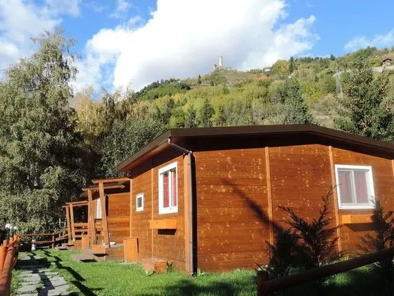 Wooden Chalet in La Salle With Shared Pool - Öne Çıkan Resim
