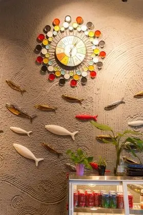 Yangshuo 9 Time Hotel - İç Mekan