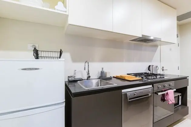 YASHITA, 2BDR Melbourne Apartment - Mutfak