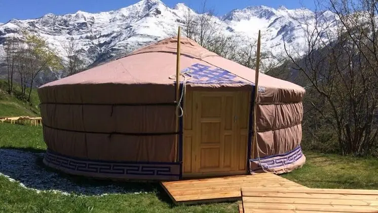 Yourtes Mongoles Gavarnie - Dış Mekan