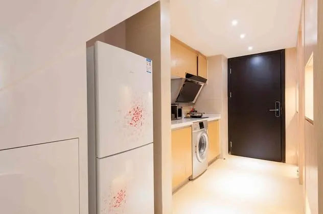 YS Lida Square Apartment - Mutfak