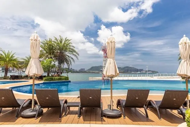 Yuejia Sea Apartment Phoenix Island - Havuz