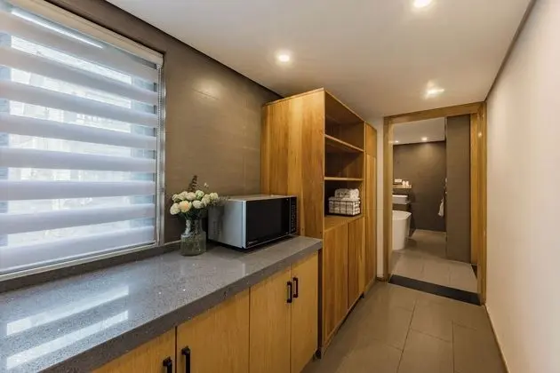 Yueshang Yunshe Boutique Hotel - Mutfak