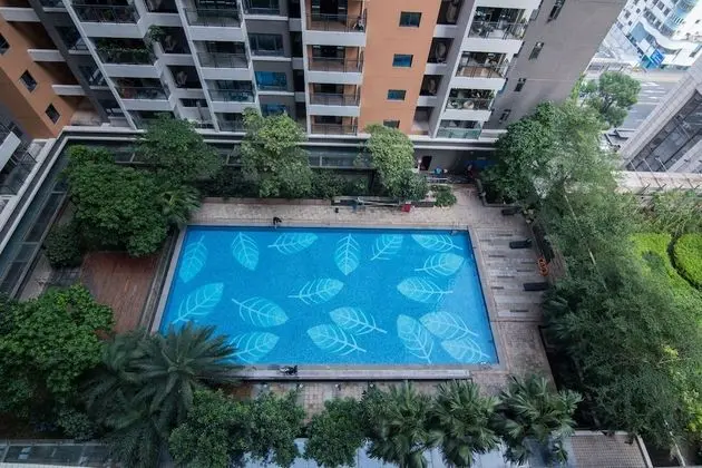 Yujia Aparthotel - Zhongshan Lihe Square Branch - Havuz