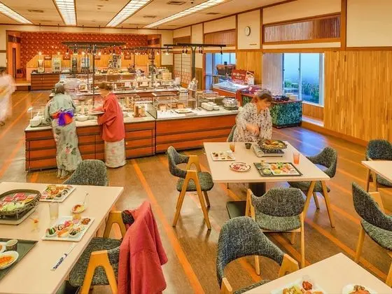 Yukai Resort Yamanakaonsen Hana-Saichoraku - Female Only - Yerinde Yemek