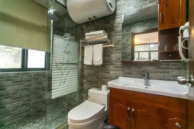 Zhouzhuang Shuxinbieyuan Botique Inn - Banyo Tipleri