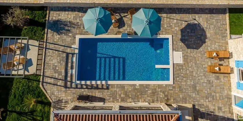 Villa Zizi Vrsi Traditional Stone Villa Heated Pool Tavern www Zadarvillas - Oda