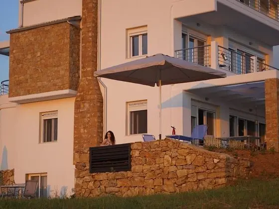 Zoi Villa Sunset View Nea Moudania - Dış Mekan