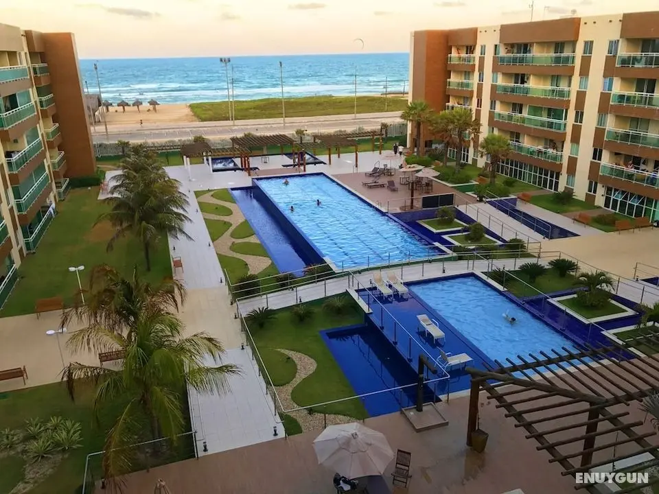 03 opções TOP de apartamentos no melhor da praia do Futuro, TERREO, FRENTE A PISCINA, BEM DECORADOS, ATE 10 HOSPEDES, WIFI SHOW no VG FUN - Öne Çıkan Resim