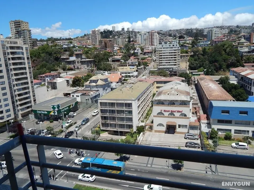 1209 Apartamento 2D Centro Viña - Oda Manzaraları