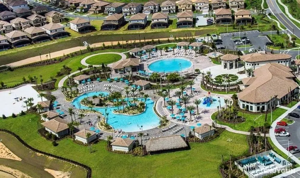 1561 PD Champions Gate - Luxury 4 Bed Private Pool - Havuz
