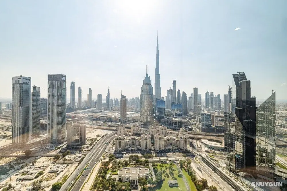 1BR 39th Fl. Index Tower DIFC Burj View - Dış Mekan