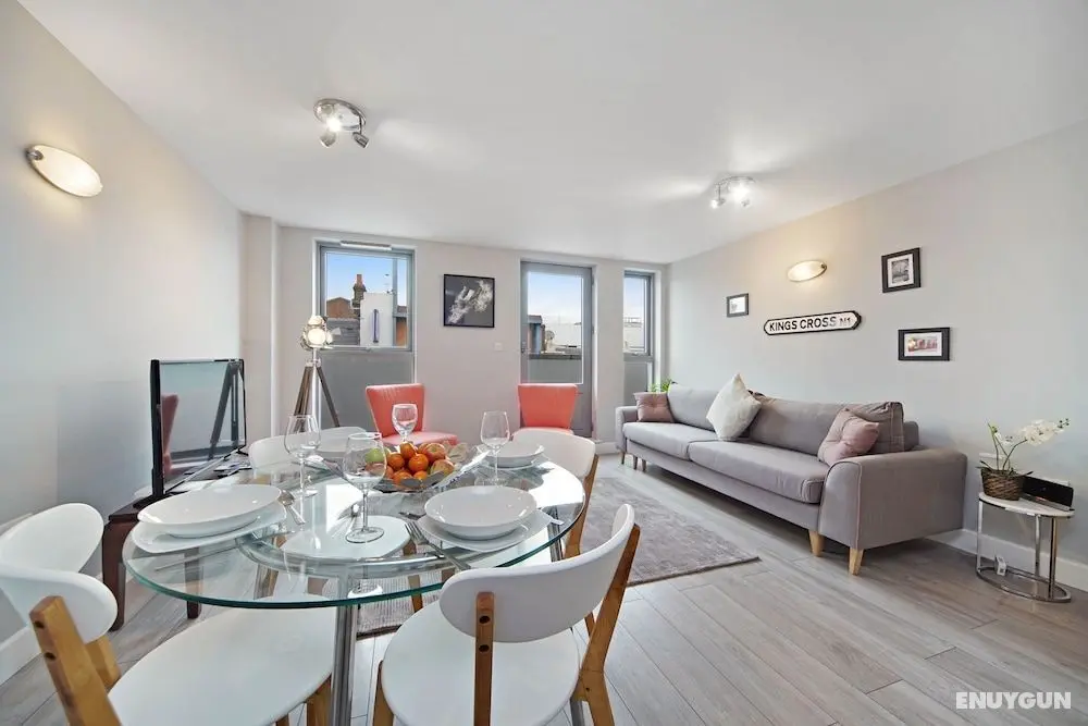 2 Bed Cozy Apartment near Regents Park with WiFi - Öne Çıkan Resim