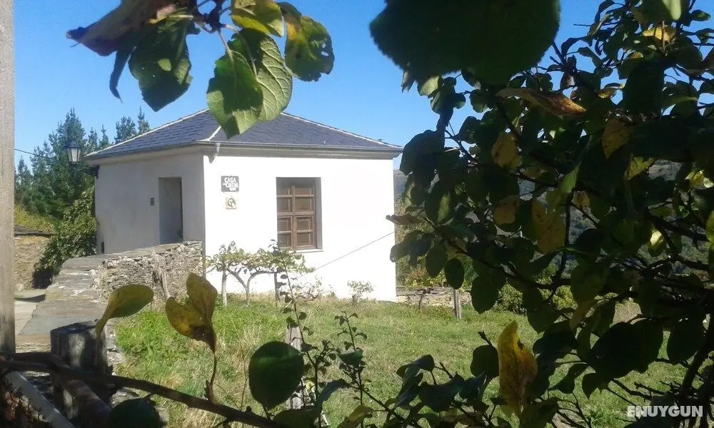 2 Bedrooms House With Furnished Garden and Wifi at Grandas de Salime - Dış Mekan