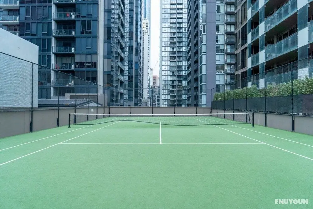 2BD With City Views, Pool, Gym & Tennis Court - Spor Tesisleri