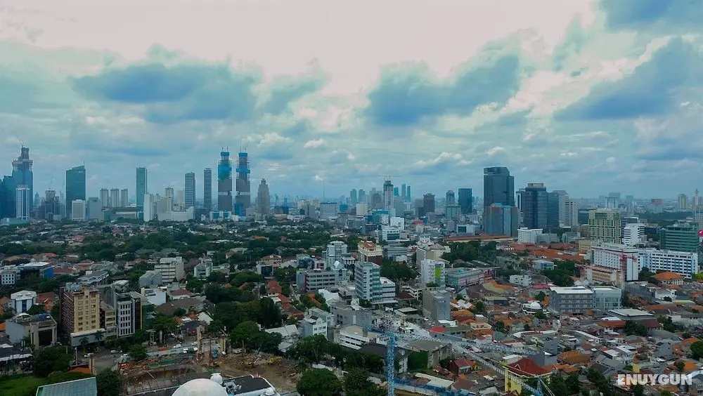2BR Apartment with Private Lift at Menteng Park - Oda Manzaraları