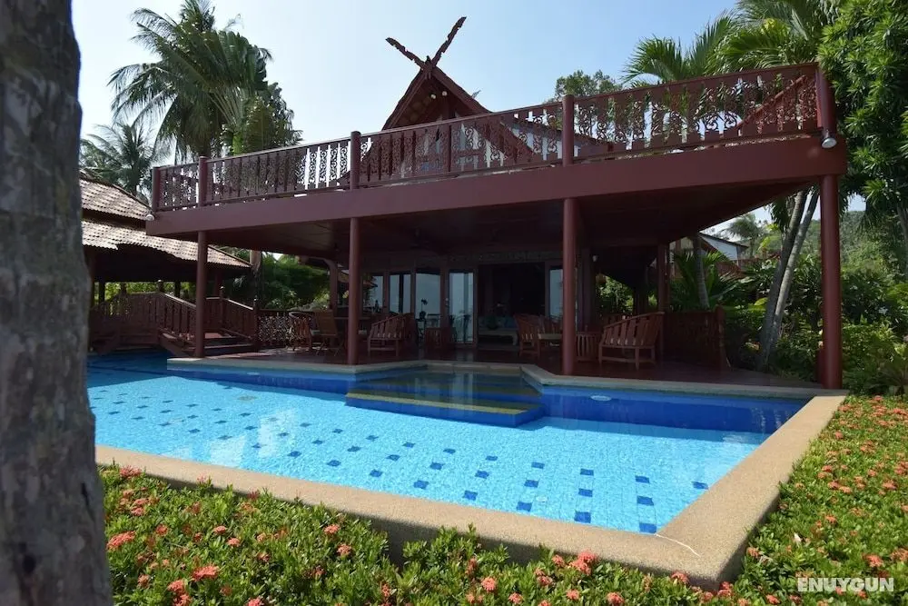3 Bedroom Beach Front Villa with Private Pool - P3 SDV026-By Samui Dream Villas - Öne Çıkan Resim