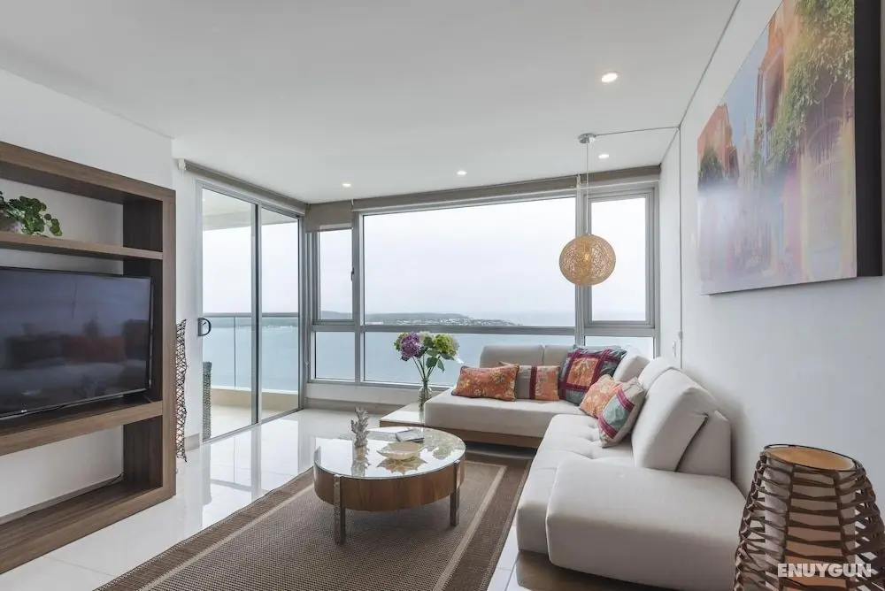 3BR Chic Oceanfront Apartment With Amazing City and Ocean Views - Oda