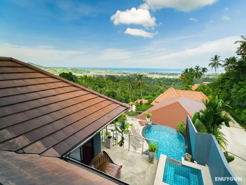 4 Bedroom Sea View Villa 1 - Chaweng Noi SDV161-By Samui Dream Villas - Dış Mekan