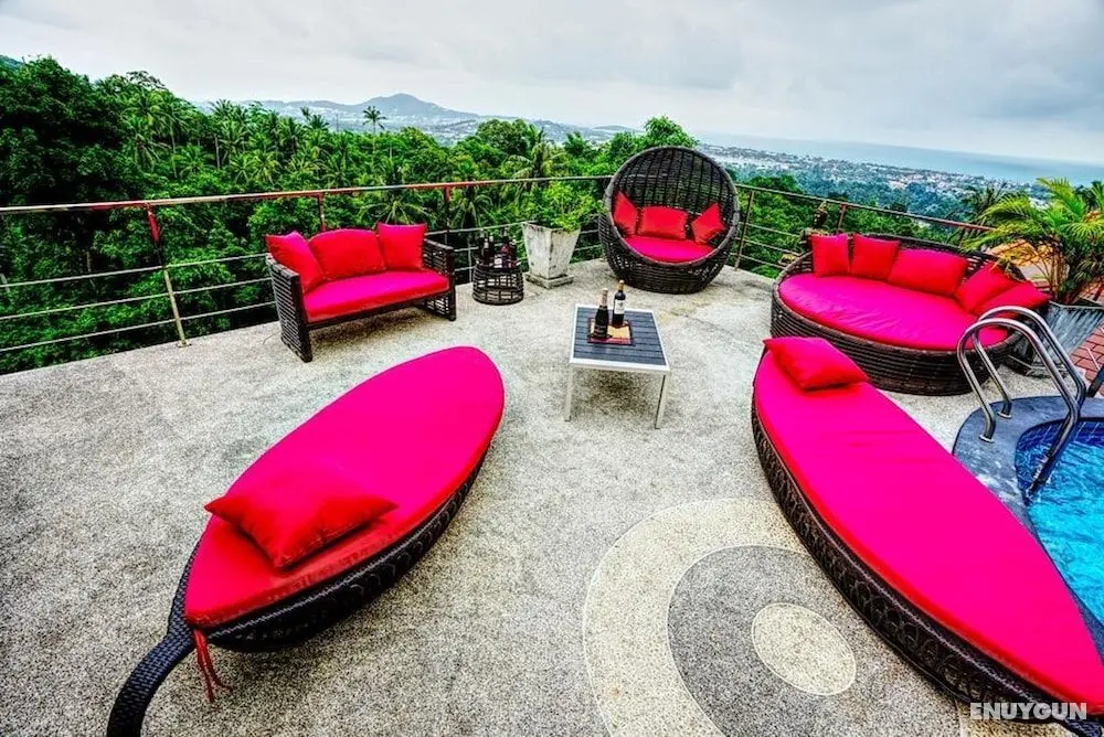 4 Bedroom Sea View Villa 1 - Chaweng Noi SDV161-By Samui Dream Villas - Öne Çıkan Resim