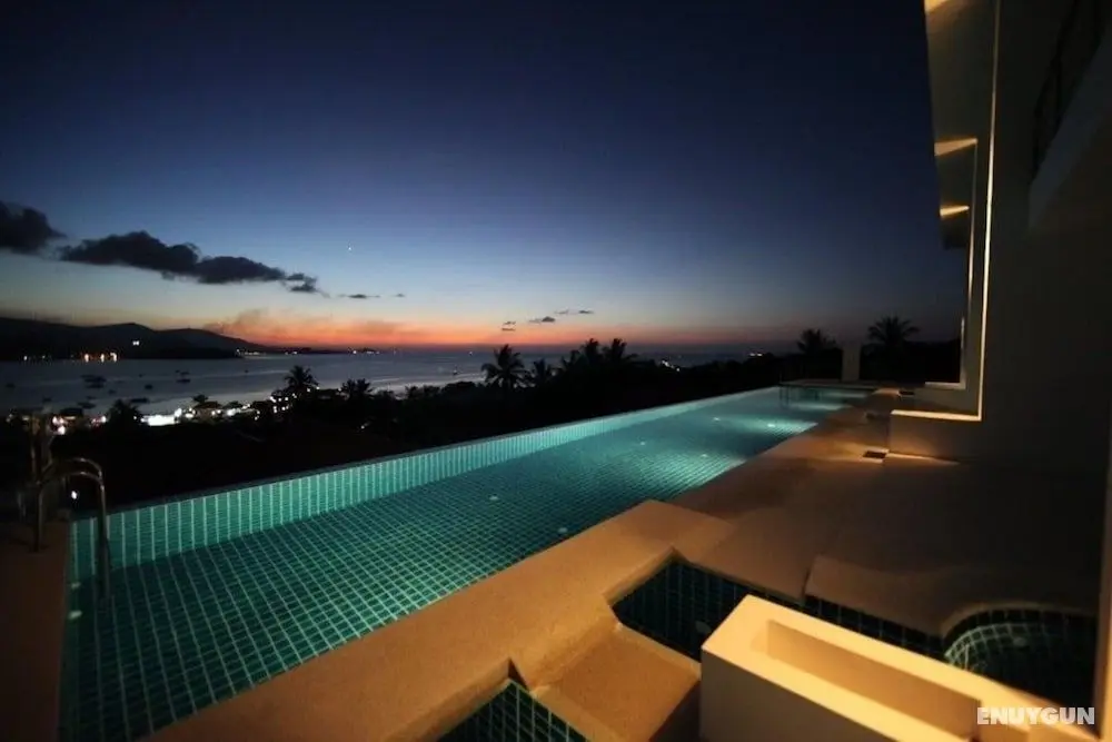 6 Bedroom Sunset Sea Views Twin Apartments SDV120/097-By Samui Dream Villas - Öne Çıkan Resim