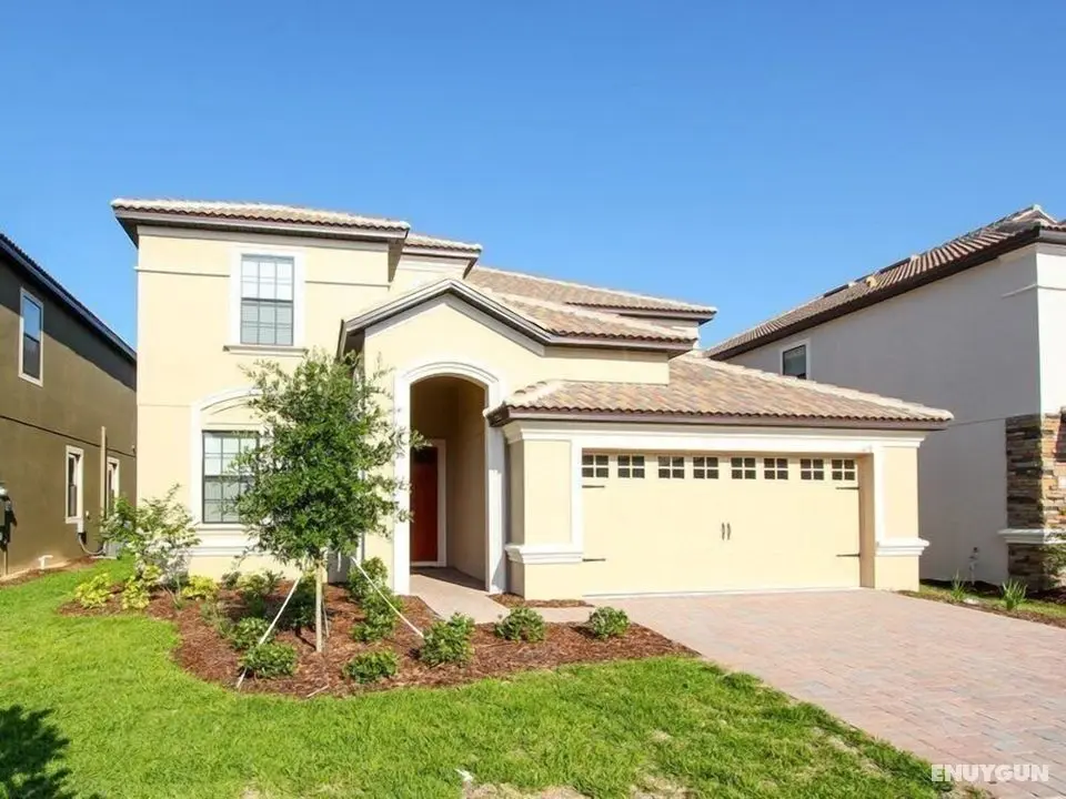 6BR 6BA Pool Home in ChampionsGate - Dış Mekan