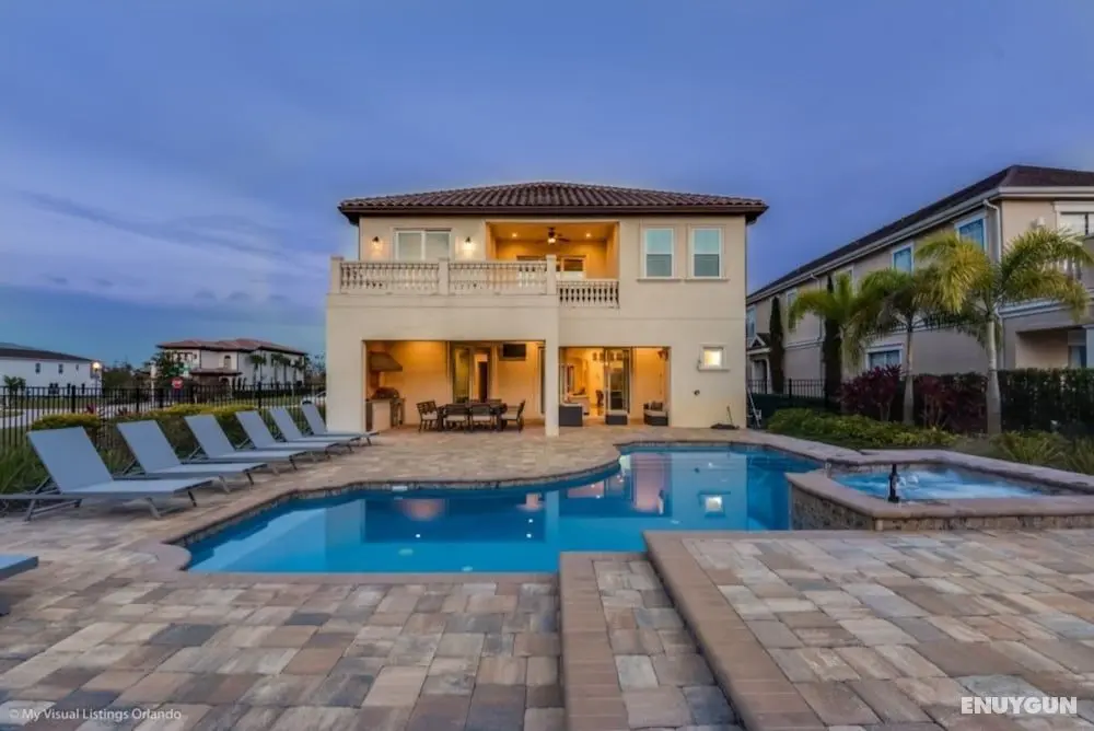 7 Bdrmstheatergamermpoolmansion - Havuz