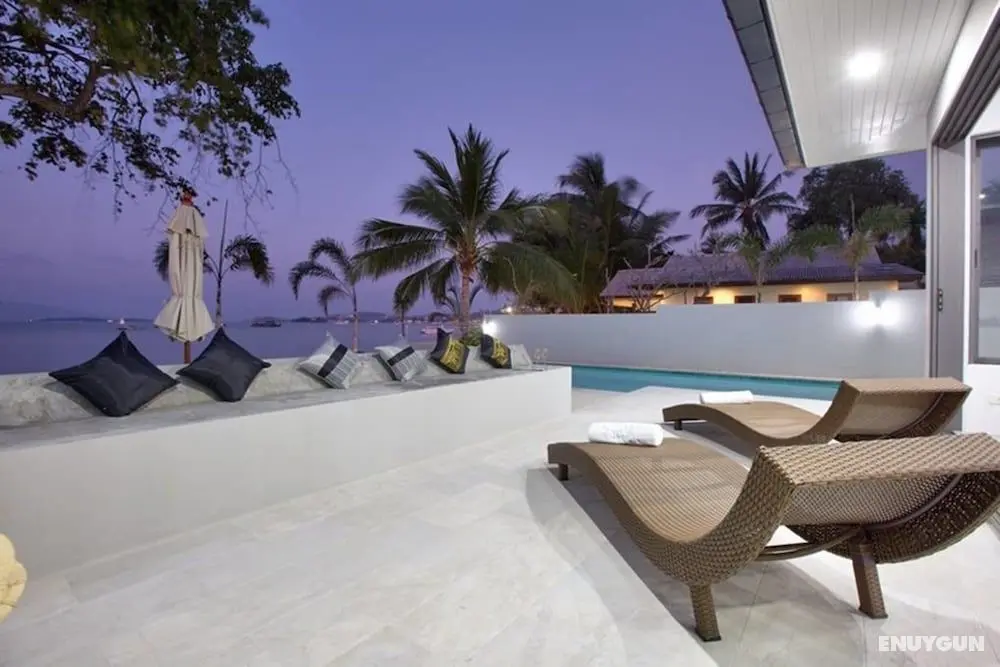 7 Bed Beautiful Beach Front Villa SDV031-By Samui Dream Villas - Öne Çıkan Resim