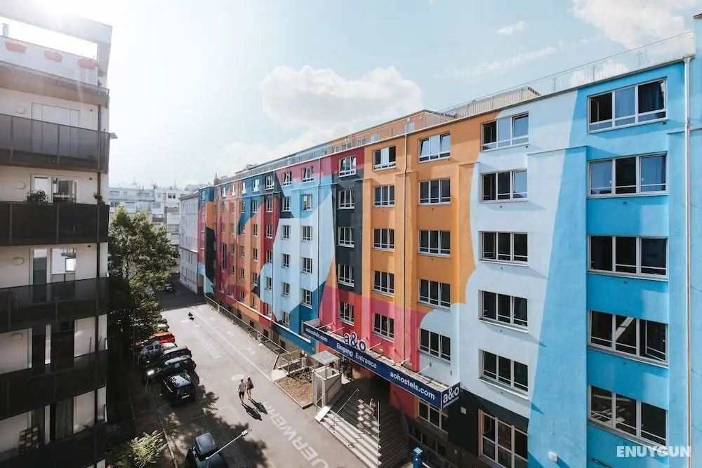 a&o Wien Hauptbahnhof - Dış Mekan