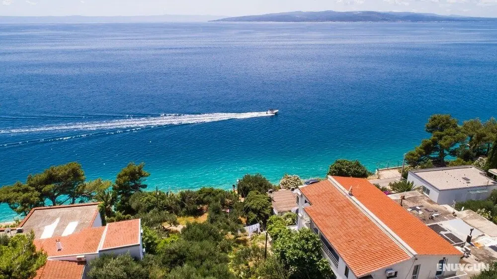 A1 - apt Next to the Beach w Balcony and sea View - Dış Mekan