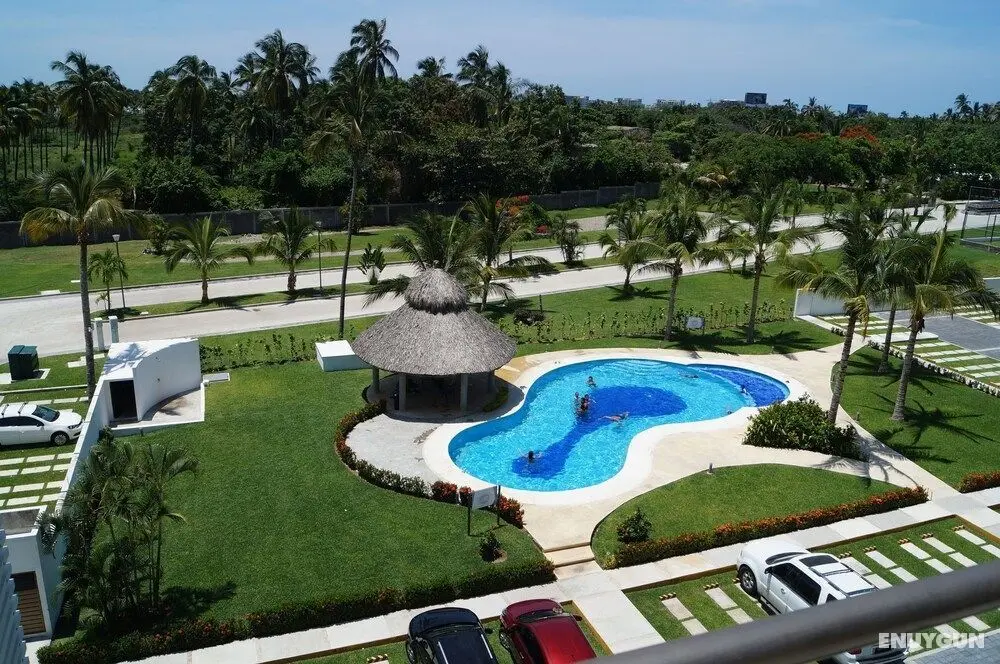 Acapulco Diamond Zone Residential With Jacuzzi in Private Roof Garden - Havuz
