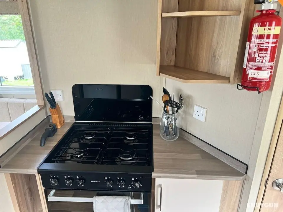 Adorable Caravan in Newquay Bay Resorts Nb98 - Öne Çıkan Resim