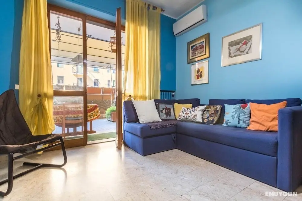 Altido Quiet Apt w Terrace in Beautiful Area - Öne Çıkan Resim