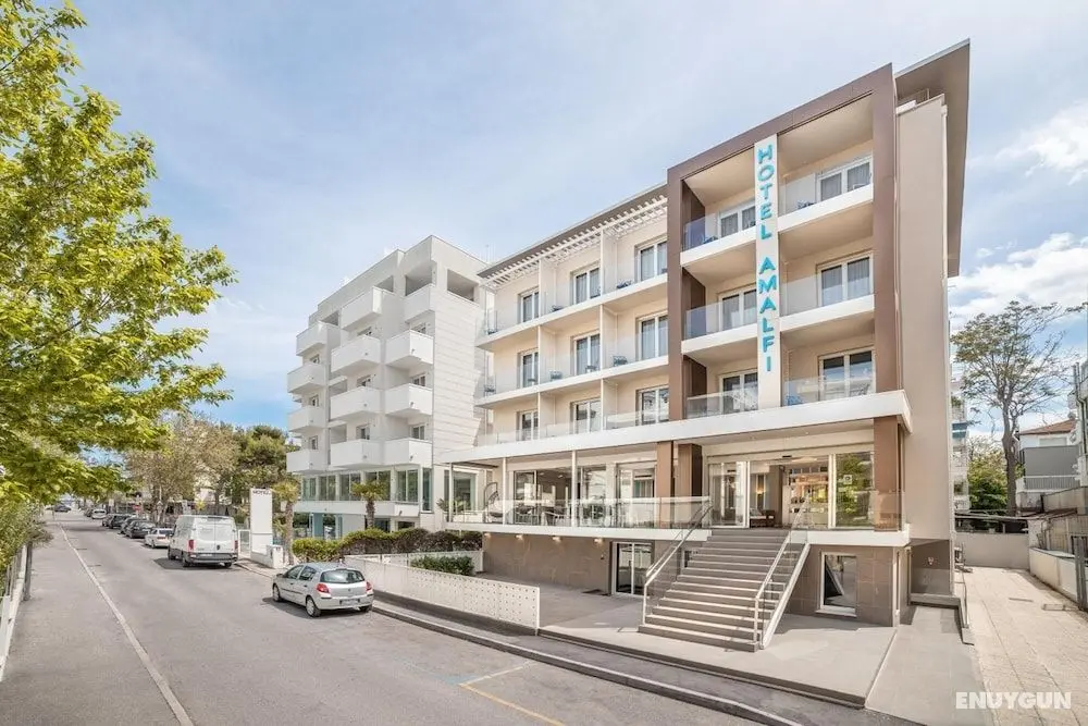 Hotel Amalfi riccione - Dış Mekan