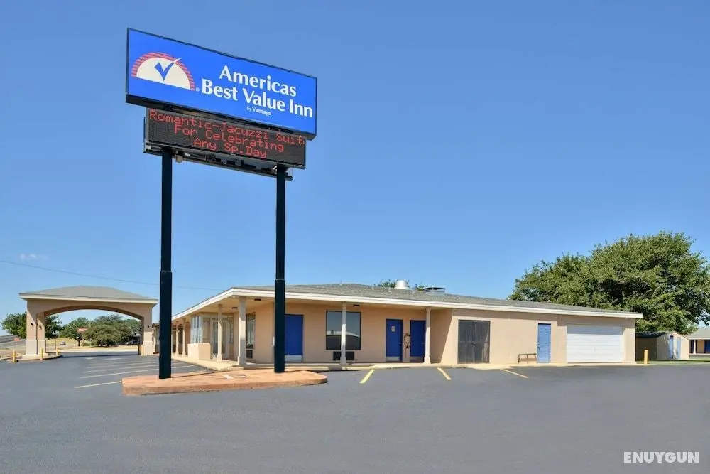 Americas Best Value Inn Lubbock E - Dış Mekan