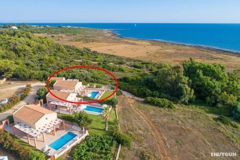 Antigoni Beach House Large Private Pool Walk to Beach Sea Views A C Wifi Car Not Required - 1012 - Oda