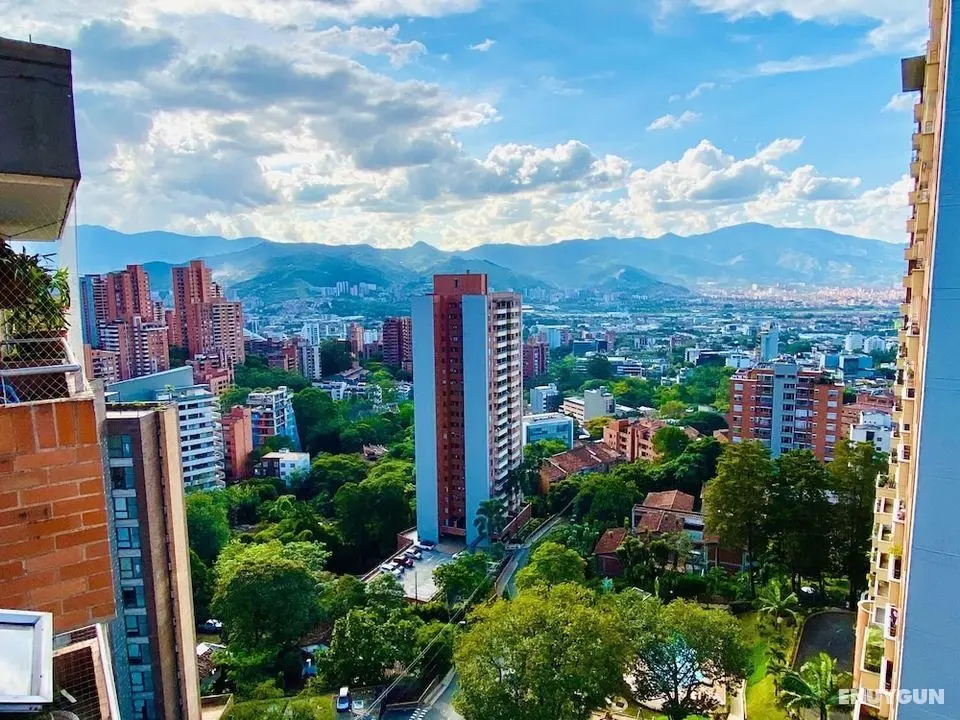 Apartamento 2 Alcobas Estadio Piso 2 Con Patio - Dış Mekan